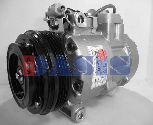 AKS Dasis 851907N - Compressor, air conditioning autospares.lv