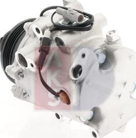 AKS Dasis 851985N - Compressor, air conditioning autospares.lv
