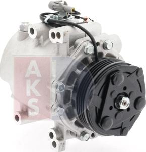 AKS Dasis 851985N - Compressor, air conditioning autospares.lv