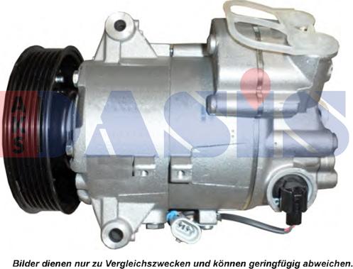 AKS Dasis 851974N - Compressor, air conditioning autospares.lv