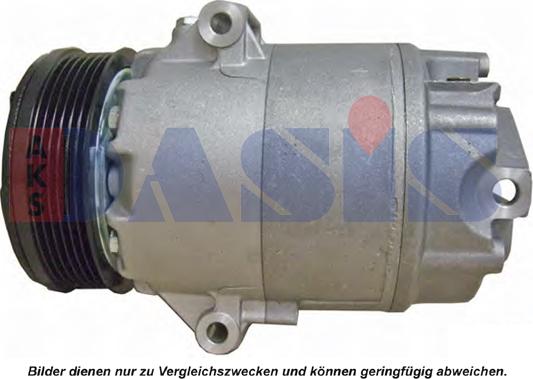 AKS Dasis 851971N - Compressor, air conditioning autospares.lv