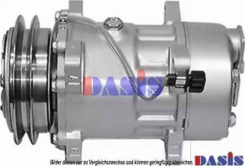 AKS Dasis 851451N - Compressor, air conditioning autospares.lv