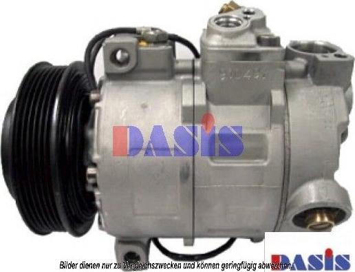 AKS Dasis 851414N - Compressor, air conditioning autospares.lv