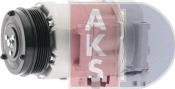 AKS Dasis 851595N - Compressor, air conditioning autospares.lv