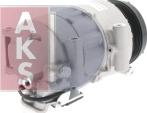 AKS Dasis 851595N - Compressor, air conditioning autospares.lv