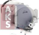 AKS Dasis 851595N - Compressor, air conditioning autospares.lv