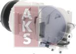 AKS Dasis 851595N - Compressor, air conditioning autospares.lv