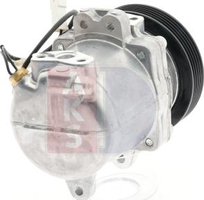 AKS Dasis 851592N - Compressor, air conditioning autospares.lv