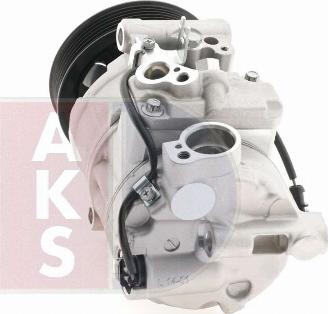 AKS Dasis 851550N - Compressor, air conditioning autospares.lv