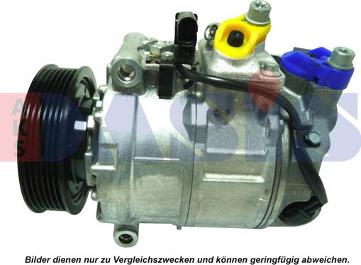 AKS Dasis 851557N - Compressor, air conditioning autospares.lv