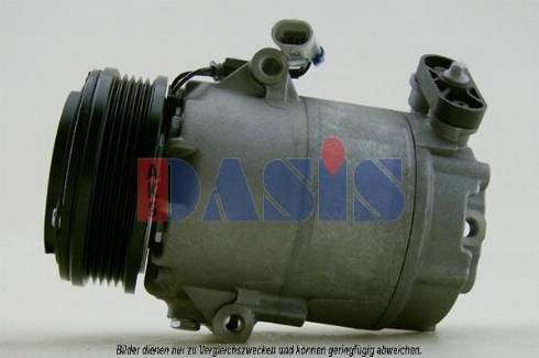 AKS Dasis 851561N - Compressor, air conditioning autospares.lv