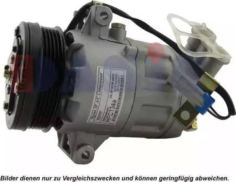 AKS Dasis 851568N - Compressor, air conditioning autospares.lv