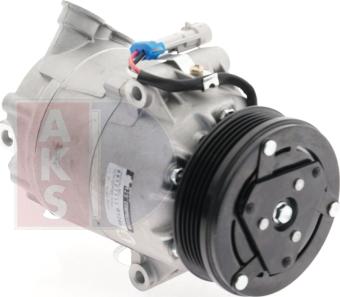 AKS Dasis 851536N - Compressor, air conditioning autospares.lv