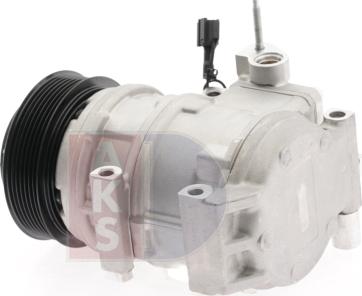 AKS Dasis 851579N - Compressor, air conditioning autospares.lv