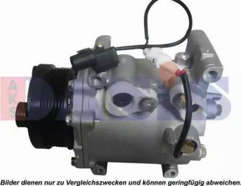 AKS Dasis 851648N - Compressor, air conditioning autospares.lv