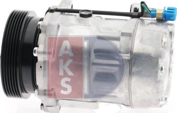 AKS Dasis 851600N - Compressor, air conditioning autospares.lv