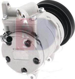 AKS Dasis 851615N - Compressor, air conditioning autospares.lv