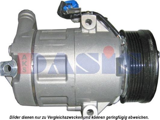 AKS Dasis 851051N - Compressor, air conditioning autospares.lv