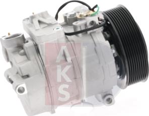 AKS Dasis 851061N - Compressor, air conditioning autospares.lv