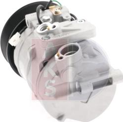 AKS Dasis 851061N - Compressor, air conditioning autospares.lv