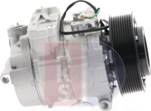 AKS Dasis 851061N - Compressor, air conditioning autospares.lv