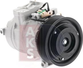 AKS Dasis 851061N - Compressor, air conditioning autospares.lv