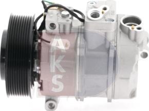 AKS Dasis 851061N - Compressor, air conditioning autospares.lv