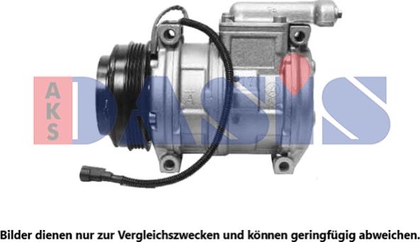 AKS Dasis 851062N - Compressor, air conditioning autospares.lv