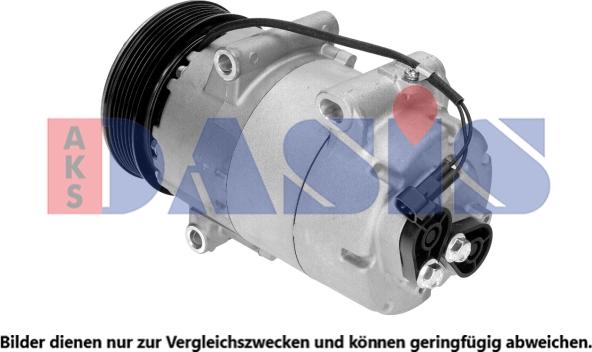 AKS Dasis 851067N - Compressor, air conditioning autospares.lv