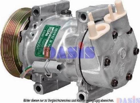 AKS Dasis 851004N - Compressor, air conditioning autospares.lv