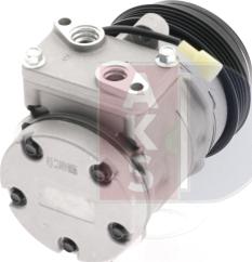 AKS Dasis 851011N - Compressor, air conditioning autospares.lv