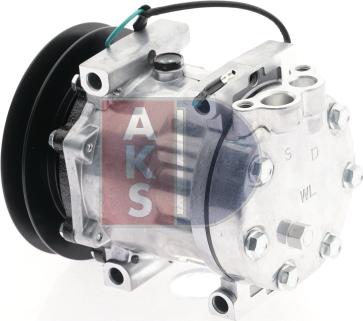 AKS Dasis 851012N - Compressor, air conditioning autospares.lv