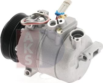 AKS Dasis 851085N - Compressor, air conditioning autospares.lv