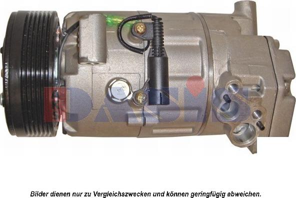 AKS Dasis 851083N - Compressor, air conditioning autospares.lv