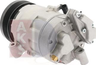 AKS Dasis 851083N - Compressor, air conditioning autospares.lv