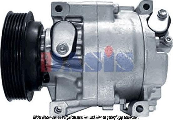 AKS Dasis 851036N - Compressor, air conditioning autospares.lv