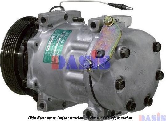 AKS Dasis 851029N - Compressor, air conditioning autospares.lv