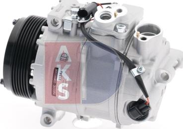 AKS Dasis 851079N - Compressor, air conditioning autospares.lv