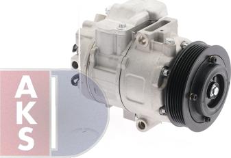 AKS Dasis 851070N - Compressor, air conditioning autospares.lv