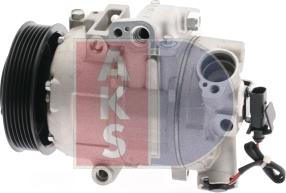 AKS Dasis 851070N - Compressor, air conditioning autospares.lv