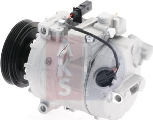 AKS Dasis 851078N - Compressor, air conditioning autospares.lv