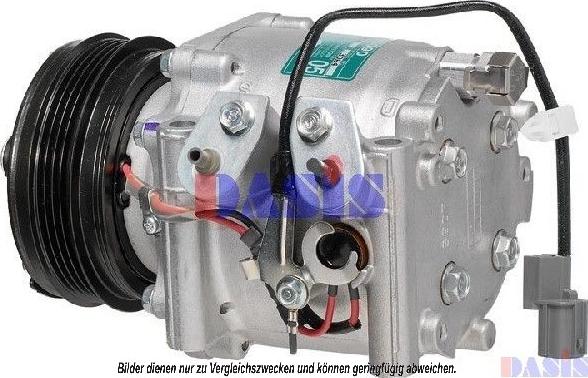 AKS Dasis 851190N - Compressor, air conditioning autospares.lv