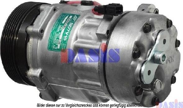 AKS Dasis 851181N - Compressor, air conditioning autospares.lv