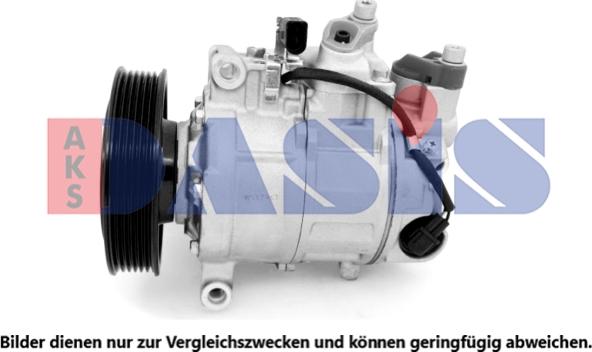 AKS Dasis 851899N - Compressor, air conditioning autospares.lv