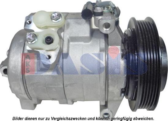 AKS Dasis 851896N - Compressor, air conditioning autospares.lv