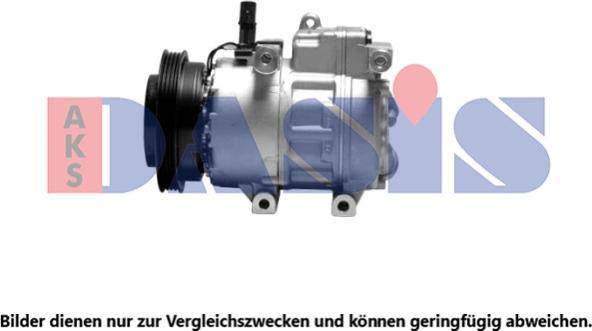 AKS Dasis 851840N - Compressor, air conditioning autospares.lv