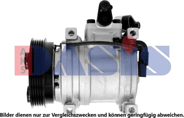 AKS Dasis 851841N - Compressor, air conditioning autospares.lv