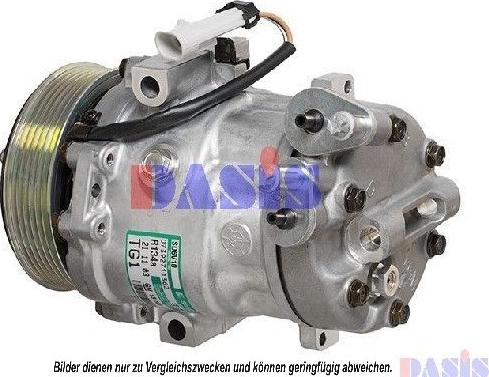 AKS Dasis 851859N - Compressor, air conditioning autospares.lv