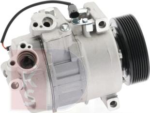 AKS Dasis 851806N - Compressor, air conditioning autospares.lv