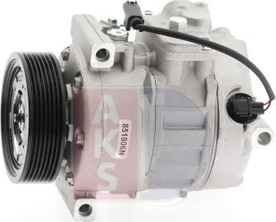 AKS Dasis 851806N - Compressor, air conditioning autospares.lv